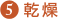 5)乾燥